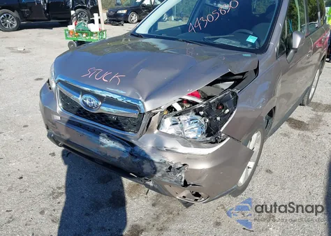 2016 Subaru Forester 2.5I Premium z USA, uszkodzony, nr VIN JF2SJADC7GH451438